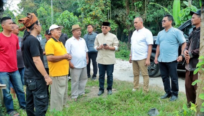 Berkunjung ke Nagori Pamatang Gajing Bupati Simalungun Terima Permohonan Pangulu