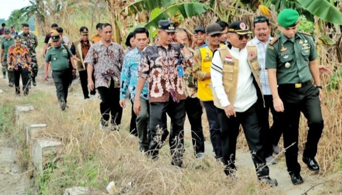 Pasca Ditinjau Bupati Simalungun Saluran Irigasi Longsor di Kecamatan Hutabayuraja Segera Diperbaiki