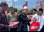 Wakil Bupati Simalungun Serahkan Surat Remisi Khusus Kepada WBP  Lapas Narkotika