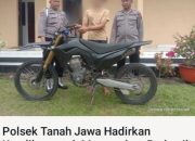 Polsek Tanah Jawa Hadirkan Keadilan Untuk Masyarakat Berhasil Tangkap Pelaku Pencurian Sepeda Motor