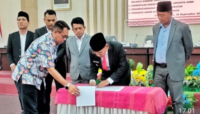 Rancangan Perubahan APBD Kabupaten Simalungun T A 2025 Disetujui DPRD