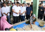 Gubernur Sumut Bobby Nasution Dengar Langsung Keluhan Warga Pesisir Labura dan Dukung UMKM