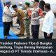 Presiden Prabowo Tiba di Bangka Belitung Tinjau Barang Rampasan Negara di PT Tinindo Internusa