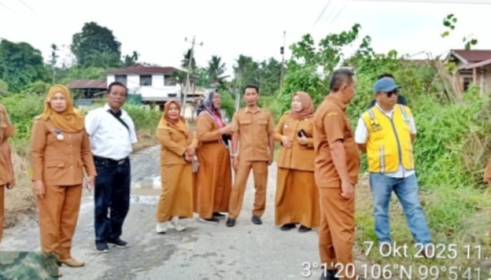 Pemkab  Simalungun Upayakan Pengalihan Air Untuk Atasi Banjir di Nagori Negeri Kahean Tapian Dolok