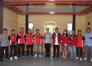 DPC Pemuda Peduli Nias Beraudensisi Dengan Kapolres Siantar AKBP Sah Udur TM Sitinjak S. H S. I. K M. H Selasa 08/10/2025