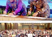 Bupati Simalungun Tanda Tangani Nota Kesepahaman Pengelolaan Data Dengan BPS RI di Medan
