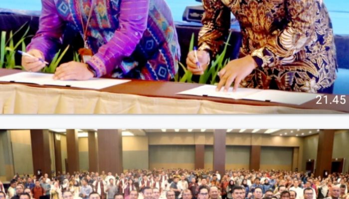 Bupati Simalungun Tanda Tangani Nota Kesepahaman Pengelolaan Data Dengan BPS RI di Medan