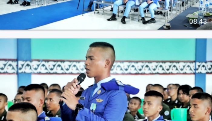 Hadiri Dialog Inspiratif di SMA Plus  Efarina  Bupati Simalungum Berpesan Kepada Taruna Agar Bersemangat dan Berprestasi