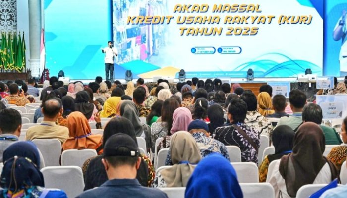 Launching Akad Massal KUR Pemkab Simalungun Komit Dukung UMKM