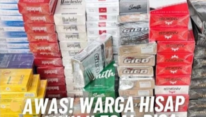 Bea Cukai Medan Imbau Masyarakat Waspada Peredaran Rokok Tanpa Pita Cukai