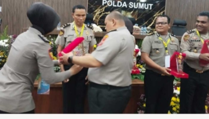 Polres Simalungun Raih Penghargaan Ketahanan Pangan Pada Anev Fungsi SDM Tahun Anggaran 2025 Polda Sumut