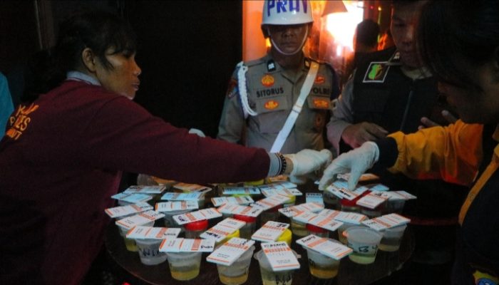 Wujudkan Sumut Bersinar  Ditresnarkoba Polda Sumut Razia THM di Medan 13 Orang Positip Narkoba