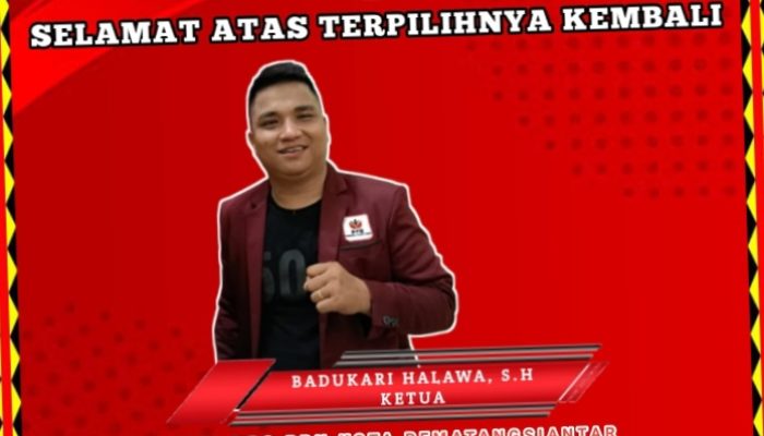 Badukari Halawa Terpilih Kembali Sebagai Ketua Dewan Pimpinan Cabang Pemuda Peduli Nias Pematangsiantar Priode 2025-2029
