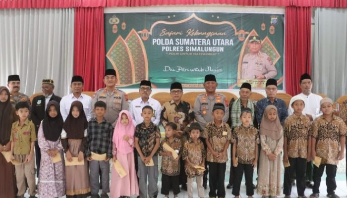 Safari Kebangsaan Polda Sumut Doa Polri Untuk Negri  Hadirkan 350 Warga Santunan Anak Yatim dan Bantuan Sembako Dibagikan