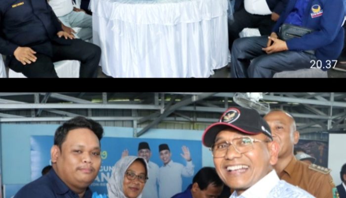 Bupati Simalungun Hadiri HUT Partai Nasdem Harapkan Kolaborasi Wujudkan  Simalungun Maju