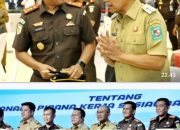Bupati Simalungun Tandatangani MOU Terkait Penguatan Integritas Pelaksanaan  Pidana Kerja Sosial Bagi Pelaku Tipiring