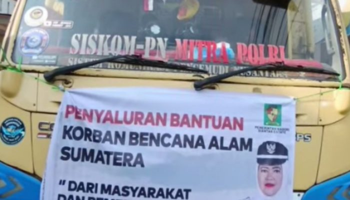 Nagori Siantar Estate Salurkan Bantuan Kemanusiaan Untuk Korban Bencana di Tapsel