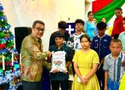 PTPN IV Kebun Bah Birung Ulu Rayakan Natal Oikumene  dan Santun 26 Anak Yatim