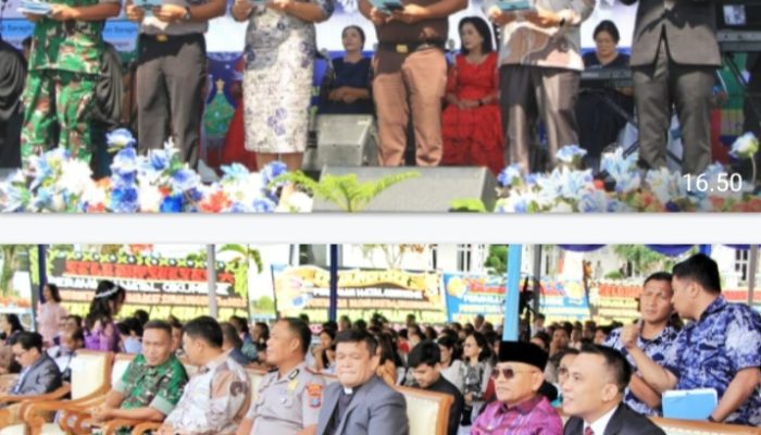 Pemkab Simalungun Dengan Masyarakat Gelar Perayan Natal Okumene Tahun 2025 Wujud Persatuan Pemerintah dan Masyarakat