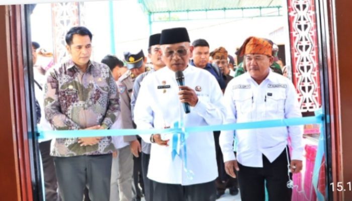 Resmikan Kantor Pangulu Nagori Pamatang Simalungun Bupati Komit Bantu Kewangan Nagori