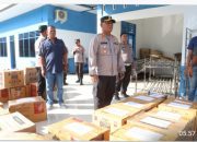 Kapolres Simalungun Lepas 1620 paket Bantuan Untuk Korban  Siklon Tropis Hasil Masakan Dapur Umum Selama Dua Hari