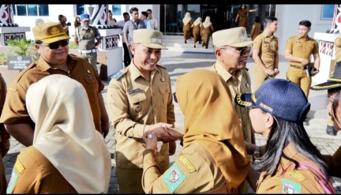 Pasca Libur Natal dan Tahun Baru 2025-2026, Bupati Simalungun Pimpin Apel Pagi: Disiplin ASN Faktor Penting Meningkatkan Kinerja