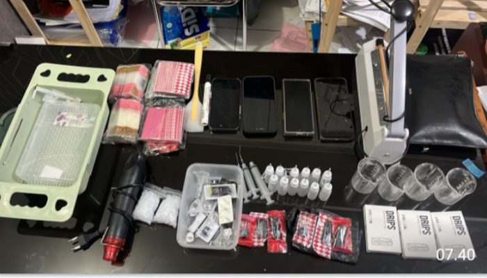 Polda Sumut Ungkap Peredaran Liquid Vape Diduga Mengandung Narkotika Empat Orang Diamankan