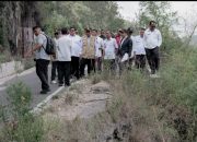 Bupati Simalungun Tinjau Jalan Longsor di Harangaol Gerak Cepat Untuk Jalan Vital