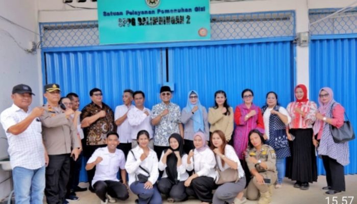 Hadiri Launching SPPG Makan Bergizi Gratis Ala Delpi Bupati Simalungun Jaga Kwalitas Makanan Tetap Higienis