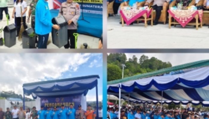 Kapolres Simalungun Turun Langsung Dukung Gerakan Indonesia ASRI Ajak Warga Jaga Kebersihan