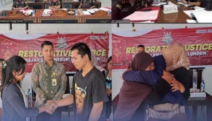 KAJATI SUMUT KEMBALI SETUJUI DUA PERKARA PENGANIYAAN YANG DISELESAIKAN MELALUI RESTORATIV JUSTICE