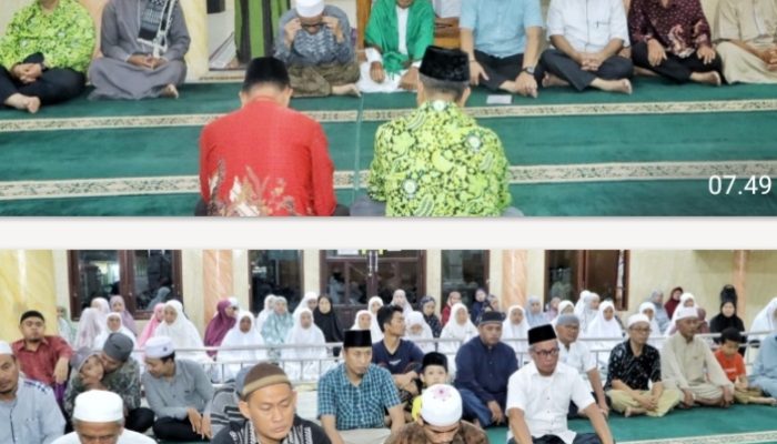Tim Safari Ramadhan Pemkab Simalungun Kunjungi Mesjid Istiqomah Rambung Merah