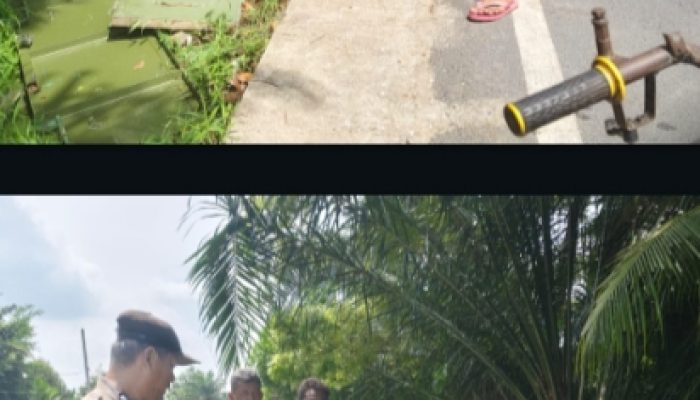Warga Lapor Via Whatsup Polsek Perdagangan Temukan 3 Pintu Besi Curian Senilai Jutaan Rupiah di Pinggir Jalan