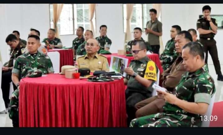 Bupati Simalungun Bersama Forkopimda Sambut Kunker Bersama Tim Wasev TMMD ke-127 Tahun 2026 di Wilayah Kodim 0207/Sml