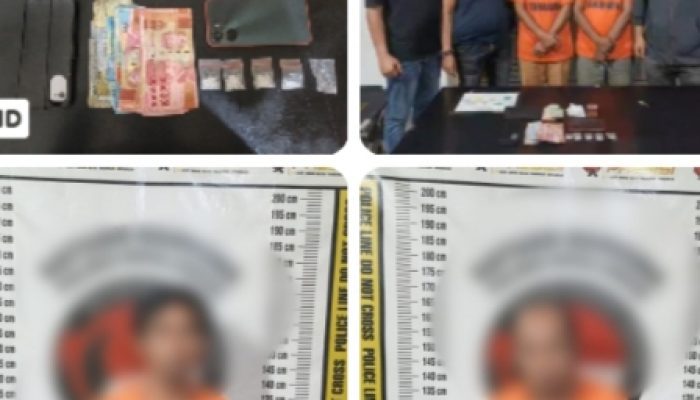 Tindakan Tegas Polsek Bangun Tidak Pandang Bulu Dua Pengedar Sabu 4,6 gram Ditangkap di Warung Tuak Eks Lokalisasi