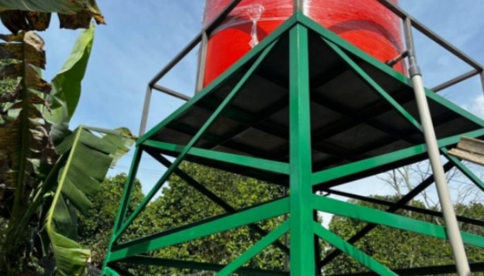 Satgas TMMD Gerak Cepat Pasang Pipa Tandon Sumur Bor Air Bersih Segera Dinikmati Warga Nagori Limak