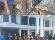 Tingkatkan Keamanan Gudang Barang Bukti Kejari Simalungun Bersama Damkar Simalungun Gelar Simulasi