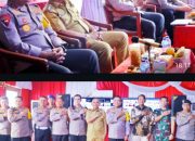 Bupati Simalungun Dampingi Kapoldasu Ikuti Kegiatan Anev Sitkamtibmas dan Monitoring Pelayanan Idulfitri 1147H