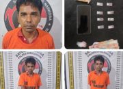 Kepergok Tunggu Pembeli Sabu di Depan Rumah Warga Pria Tanah Jawa Dibekuk Polres Simalungun