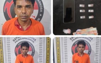 Kepergok Tunggu Pembeli Sabu di Depan Rumah Warga Pria Tanah Jawa Dibekuk Polres Simalungun