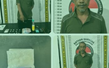 Tegas dan Terukur Kanit 1 Sat Narkoba Polres Simalungun Amankan 4 orang – Pengedar Diproses Hukum Dua Pengguna Masuk Rehap Medis