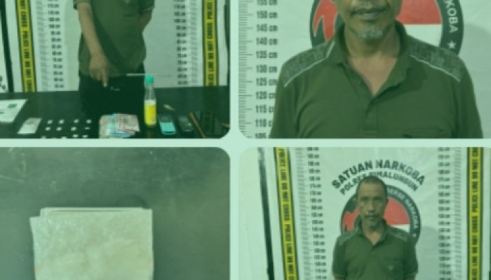 Tegas dan Terukur Kanit 1 Sat Narkoba Polres Simalungun Amankan 4 orang – Pengedar Diproses Hukum Dua Pengguna Masuk Rehap Medis