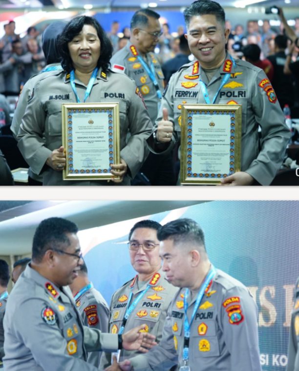 Kombes Pol Fery Walintukan Bahwa Humas Polda Sumut Raih Dua Penghargaan Dari Divisi Humas Polri