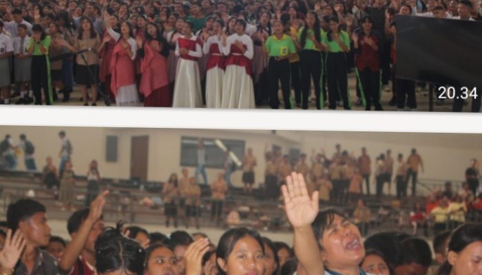 Ribuan Pemuda Kristen Hadir di Acara KKR Rise dan Sine Youth Revival Ajak Pemuda Pematangsiantar-Simalungun Berdoa Bagi Negeri