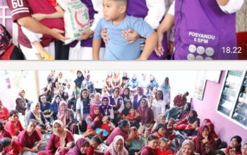 Ny Hj Dharmawat Anton Achmat Saragih Kunjungi RRABK  Disemarak Hsri Posyandhu Nasional 2026