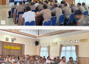 Polres Simalungun Pimpin ANEV Kamtibmas Via Zoom Tekankan Kesiapsiagaan Jajaran