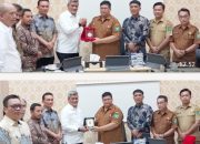 Terima Kunjungan Pemkab Aceh Utara Pemkab Simalungun Bantu Penanganan Bencana