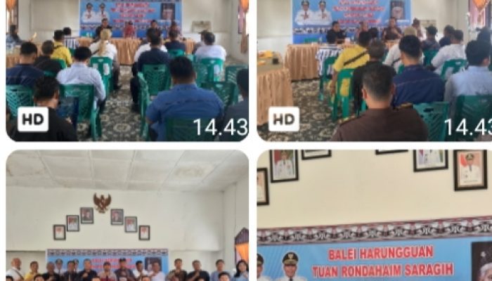 PERKUAT TRANSPARANSI dan AKUNTABILITAS DANA DESA  KEJARI SIMALUNGUN ENTRI MEETING PENDAMPINGAN PROGRAM JAGA DESA
