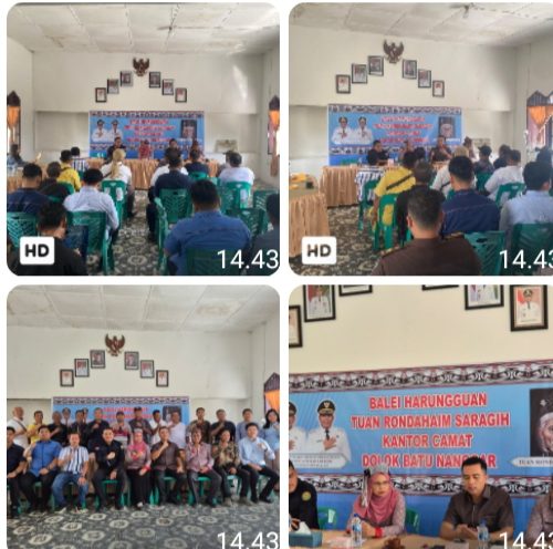 PERKUAT TRANSPARANSI dan AKUNTABILITAS DANA DESA  KEJARI SIMALUNGUN ENTRI MEETING PENDAMPINGAN PROGRAM JAGA DESA