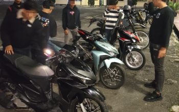 Timsus Dayok Mirah Polres Pematangsiantar Patroli Rutin dan Amankan 5 Speda Motor Knalpot brong
